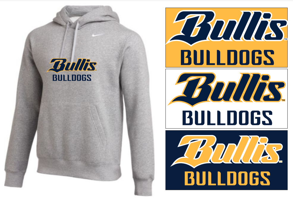 Sweatshirt Club Hooded by Nike Men's – Bulldog Store Bullis
