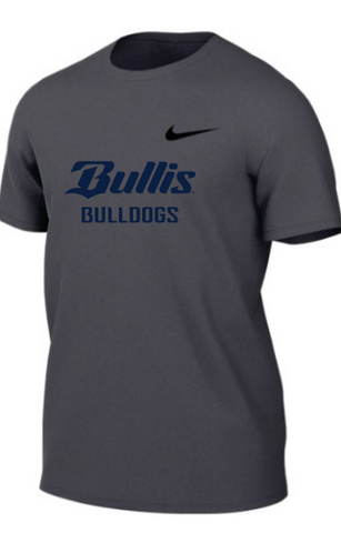 T-Shirt Nike Dri-FIT Bullis Bulldogs Short Sleeved Unisex