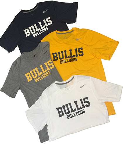 T-Shirt Nike Dri-FIT Bullis Bulldogs | Short Sleeved | Unisex